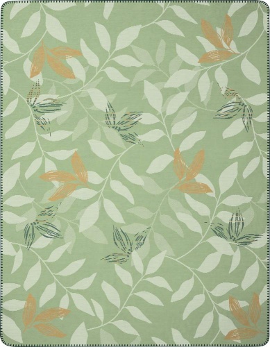 Плед Biederlack Evergreen (816269) greenery  150х200 Артикул: 79274 DolceNoce