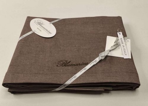 Скатерть Blumarine SORGENTE 170х280 цвет коричневый coffee Артикул: 93737 DolceNoce