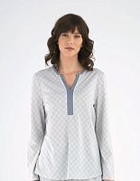 Костюм-пижама Rosch EVERYDAY GREY MINICHECK 1213350.11913-1213355.14709