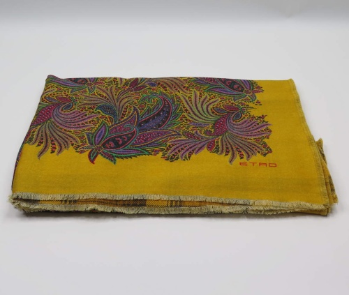 Плед Etro CALATHEA 8155 700 yellow желтый 140х190 Артикул: 70012 DolceNoce фото 2