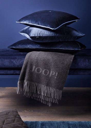 Плед Joop FINE DF (739827) anthrazit-graphit 130x180 Артикул: 79012 DolceNoce фото 2