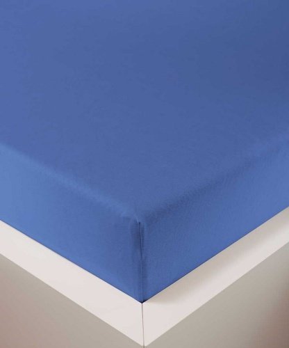 Простыня на резинке Bellana DeLuxe J57 BL цвет 530 ciel голубой 180/200х200/220 см Артикул: 95131 DolceNoce