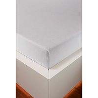 Простыня на резинке Bellana DeLuxe J57BL цвет 600 weiss белый 180/200х200/220 см
