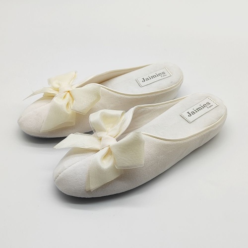 Тапочки Jaimies NATHALIE mule nina ivory молочные фото 2