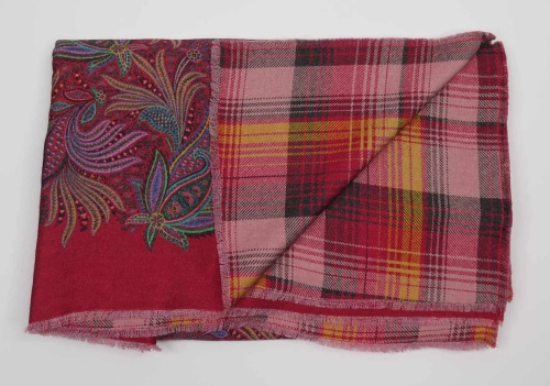 Плед Etro CALATHEA 8155 600 red красный 140х190 Артикул: 70014 DolceNoce фото 7