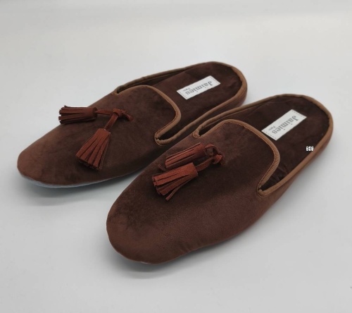 Тапочки Jaimies MARCEL mule HOMME шоколадные фото 5