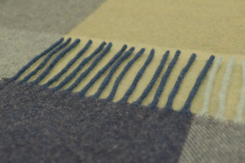 Плед Biederlack NATURALS&PLAIDS (819154) pleasant green 130х170 Артикул: 79260 DolceNoce фото 4
