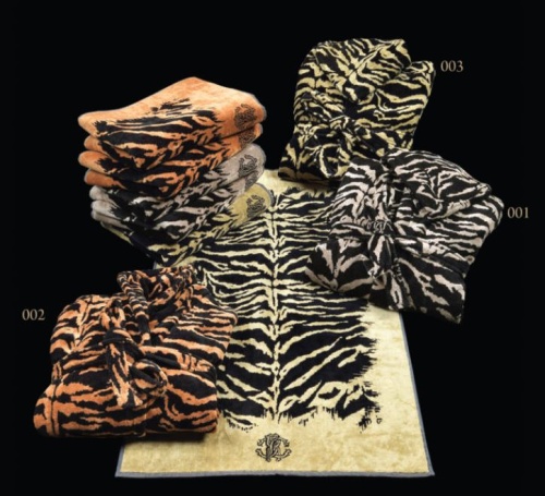 Полотенце Roberto Cavalli AFRICAN ZEBRA senape 003 95х150 Артикул: 88209 DolceNoce